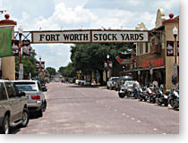 The Entrance To The Fort Worth Stockyards