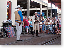 Legends Of Texas Gunfight Show In The Fort Worth Stockyards
