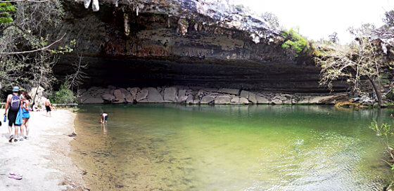 Hamilton Pool From The Front