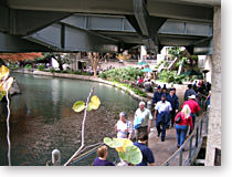Strolling Along The San Antonio Riverwalk