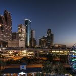 Houston City Skyline Profile