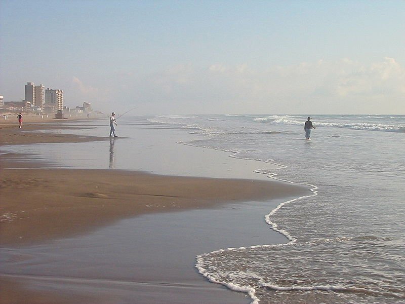 South Padre Island Beach In Texas